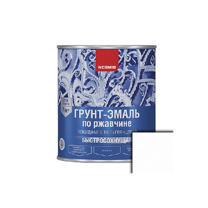 Грунт-эмаль 3 в 1 белая. 2,7 кг