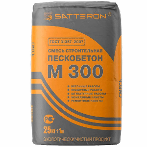 Смесь сухая кладочная М-300 (25 кг)/80 шт/под