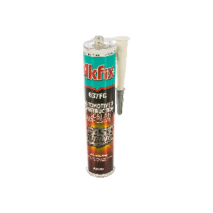 Герметик полиуретановый быстросохнущий серый Akfix 637FC, 12*310мл