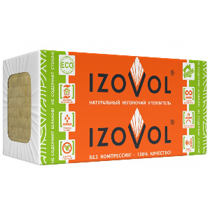 Утеплитель IZOVOL Л-35 (8 плит) 1200*600*50 (5,76м2, 0,288 м3)