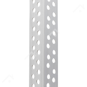 Профиль угловой ПВХ перфорированный 25*25, L-3 м Alligator