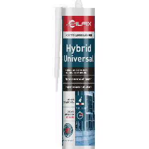 Клей конструкционный SilFix Hybrid Universal белый, 280 мл