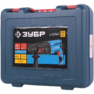 Перфоратор SDS-plus, ЗУБР Профессионал ЗП-22-650 К, реверс, горизонтальный, 2.3 Дж, 0-1950 об/мин, 0