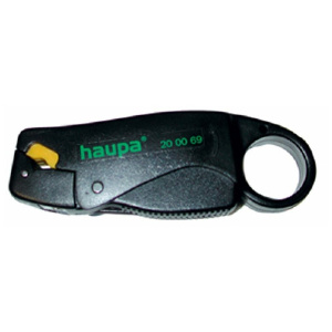 Щипцы для зачистки электропроводов HAUPA 200069 RG-58 RG-59/62 RG-6QS 8-4 мм