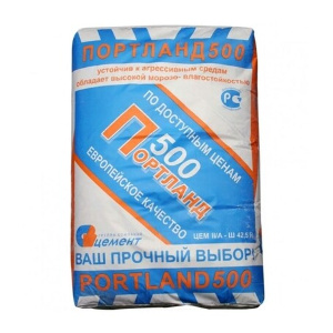 Цемент М-500 ЦЕМ III по 50 кг