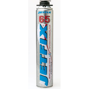 Пена монтажная профессиональная JETFIX 65 всесезонная, 850 мл (16 шт/кор)