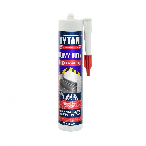 Клей монтажный TYTAN каучуковый, бежевый, однокомпонентный, 310 мл, Heavy Duty